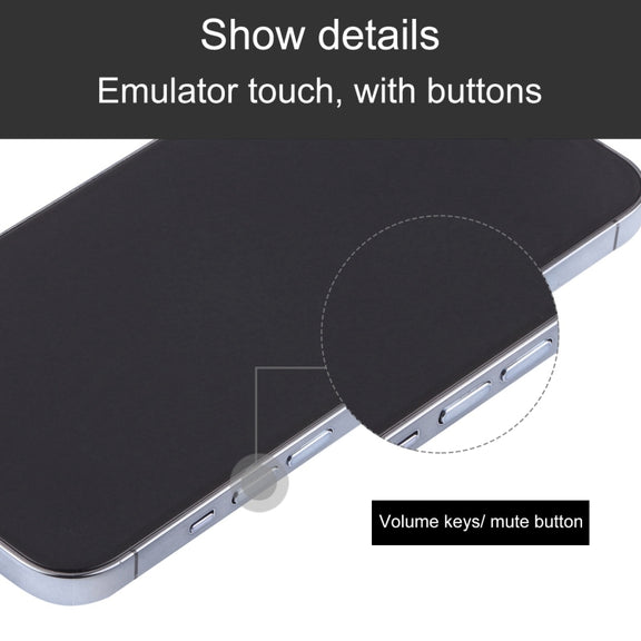For iPhone 13 Pro Max Black Screen Non-Working Fake Dummy Display Model (Blue)