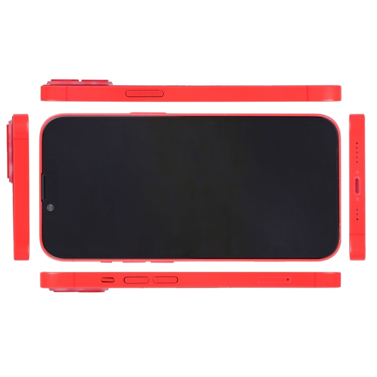 For iPhone 14 Black Screen Non-Working Fake Dummy Display Model (Red)