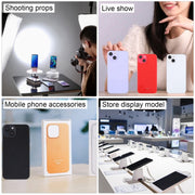For iPhone 14 Black Screen Non-Working Fake Dummy Display Model (Purple)