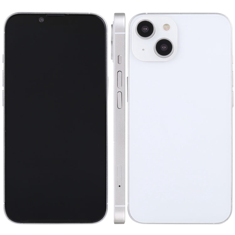For iPhone 14 Plus Black Screen Non-Working Fake Dummy Display Model (White)