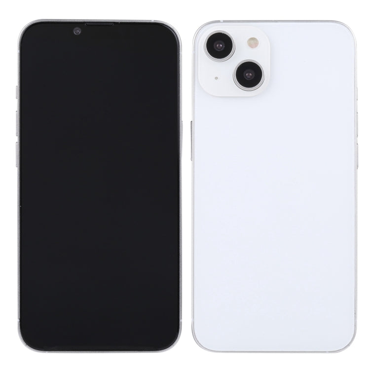 For iPhone 14 Plus Black Screen Non-Working Fake Dummy Display Model (White)