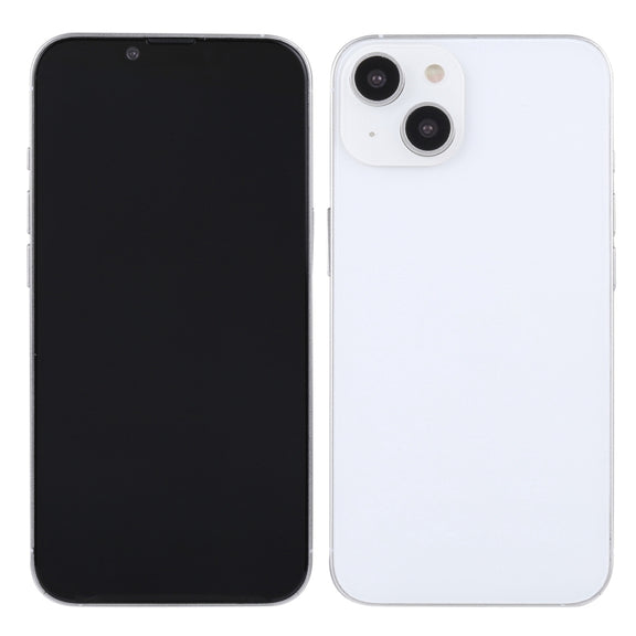 For iPhone 14 Plus Black Screen Non-Working Fake Dummy Display Model (White)