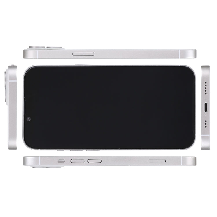 For iPhone 14 Plus Black Screen Non-Working Fake Dummy Display Model (White)
