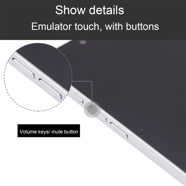For iPhone 14 Plus Black Screen Non-Working Fake Dummy Display Model (White)
