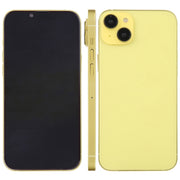 For iPhone 14 Plus Black Screen Non-Working Fake Dummy Display Model (Yellow)
