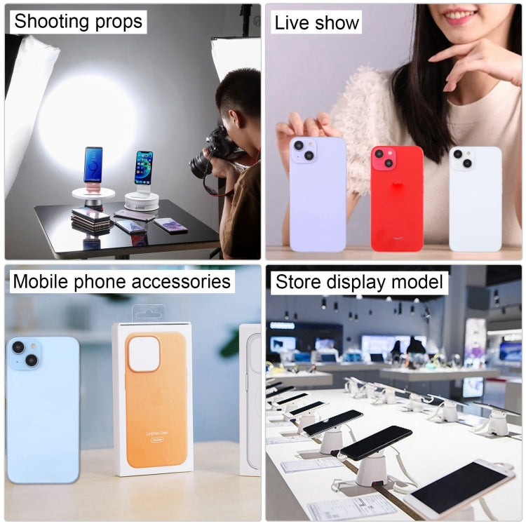 For iPhone 14 Plus Black Screen Non-Working Fake Dummy Display Model (Purple)