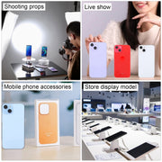 For iPhone 14 Plus Black Screen Non-Working Fake Dummy Display Model (Purple)
