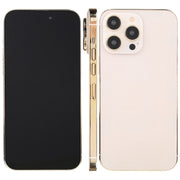 For iPhone 14 Pro Black Screen Non-Working Fake Dummy Display Model (Gold)