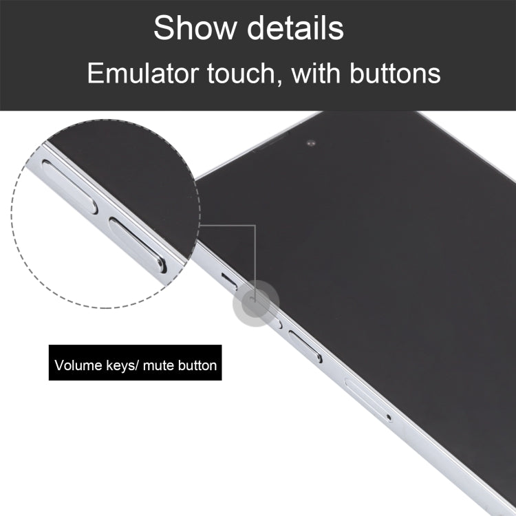 For iPhone 14 Pro Black Screen Non-Working Fake Dummy Display Model (White)