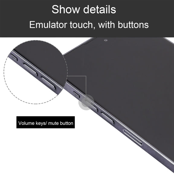 For iPhone 14 Pro Max Black Screen Non-Working Fake Dummy Display Model (Black)