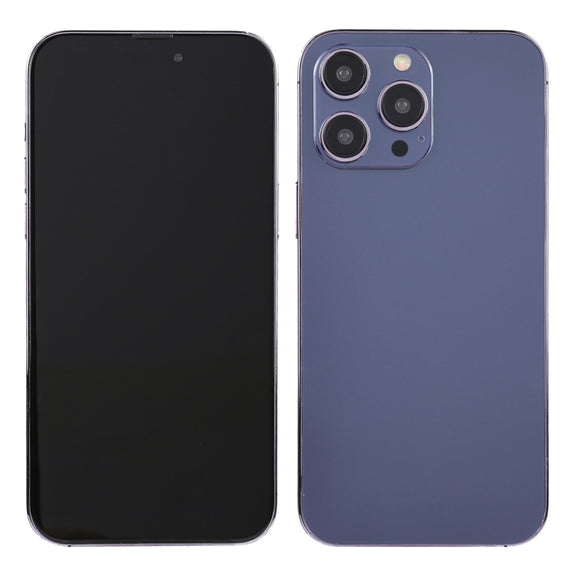 For iPhone 14 Pro Max Black Screen Non-Working Fake Dummy Display Model (Deep Purple)