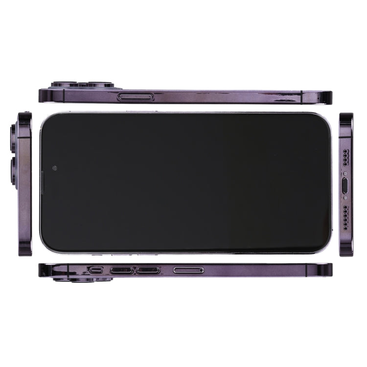 For iPhone 14 Pro Max Black Screen Non-Working Fake Dummy Display Model (Deep Purple)