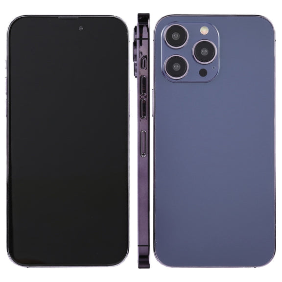 For iPhone 14 Pro Max Black Screen Non-Working Fake Dummy Display Model (Deep Purple)