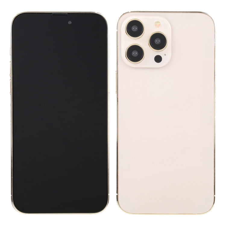 For iPhone 14 Pro Max Black Screen Non-Working Fake Dummy Display Model (Gold)