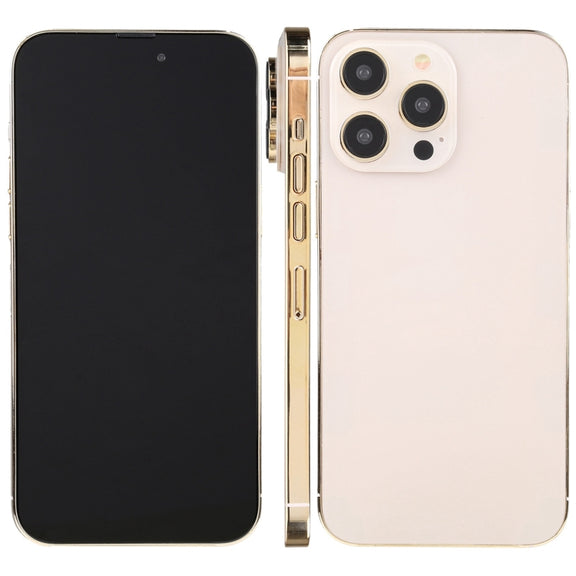 For iPhone 14 Pro Max Black Screen Non-Working Fake Dummy Display Model (Gold)