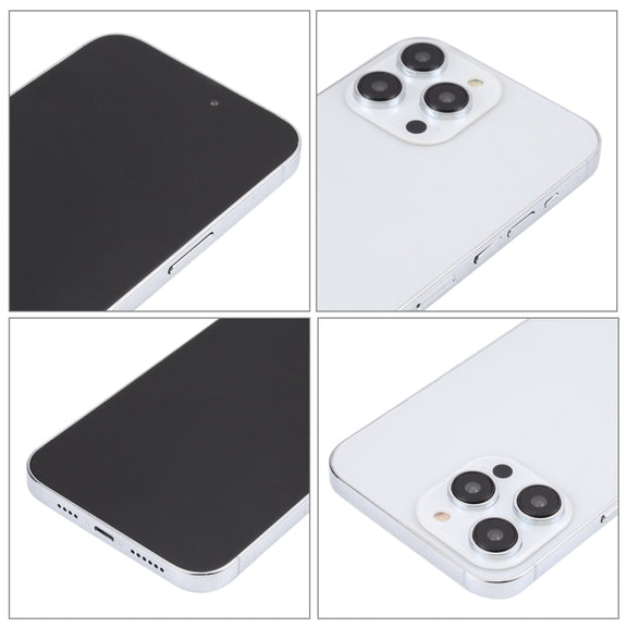 For iPhone 14 Pro Max Black Screen Non-Working Fake Dummy Display Model (White)