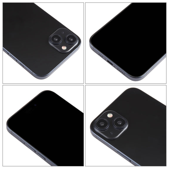 For iPhone 15 Black Screen Non-Working Fake Dummy Display Model (Black)