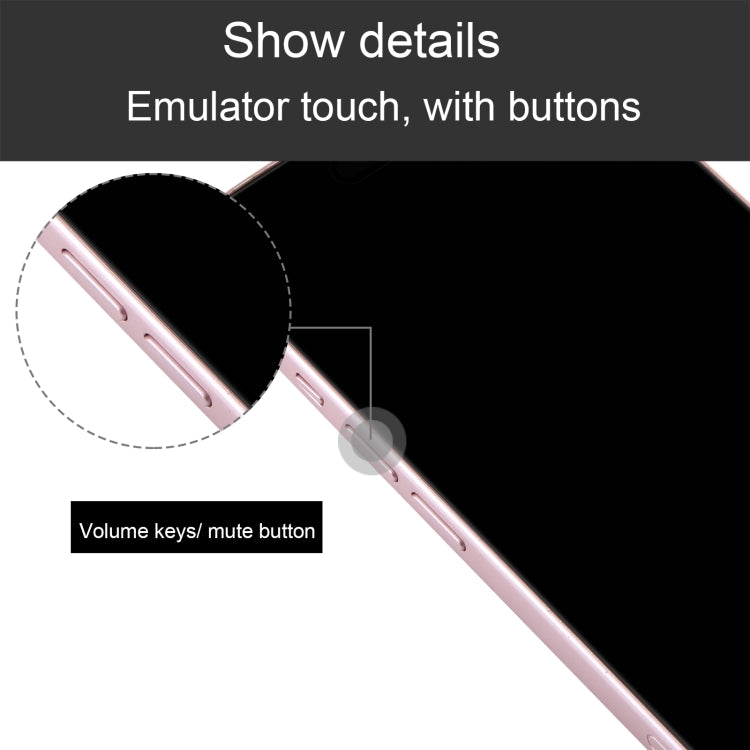For iPhone 15 Black Screen Non-Working Fake Dummy Display Model (Pink)