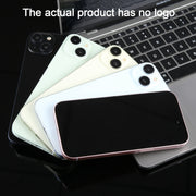For iPhone 15 Black Screen Non-Working Fake Dummy Display Model (Blue)