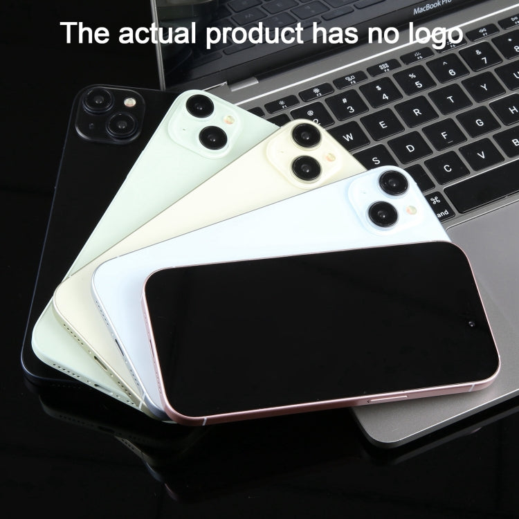 For iPhone 15 Black Screen Non-Working Fake Dummy Display Model (Blue)