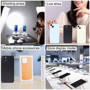 For iPhone 15 Black Screen Non-Working Fake Dummy Display Model (Blue)