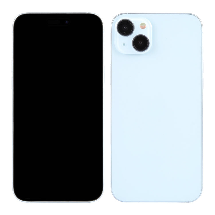For iPhone 15 Plus Black Screen Non-Working Fake Dummy Display Model (Blue)