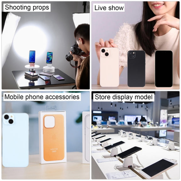 For iPhone 15 Plus Black Screen Non-Working Fake Dummy Display Model (Yellow)