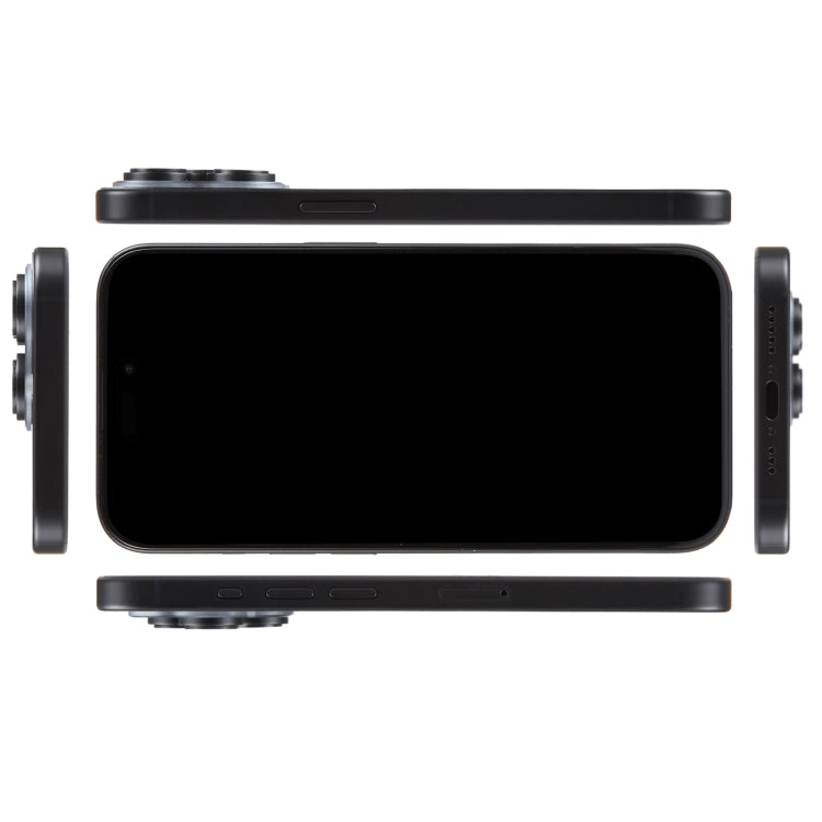 For iPhone 15 Pro Black Screen Non-Working Fake Dummy Display Model (Black)