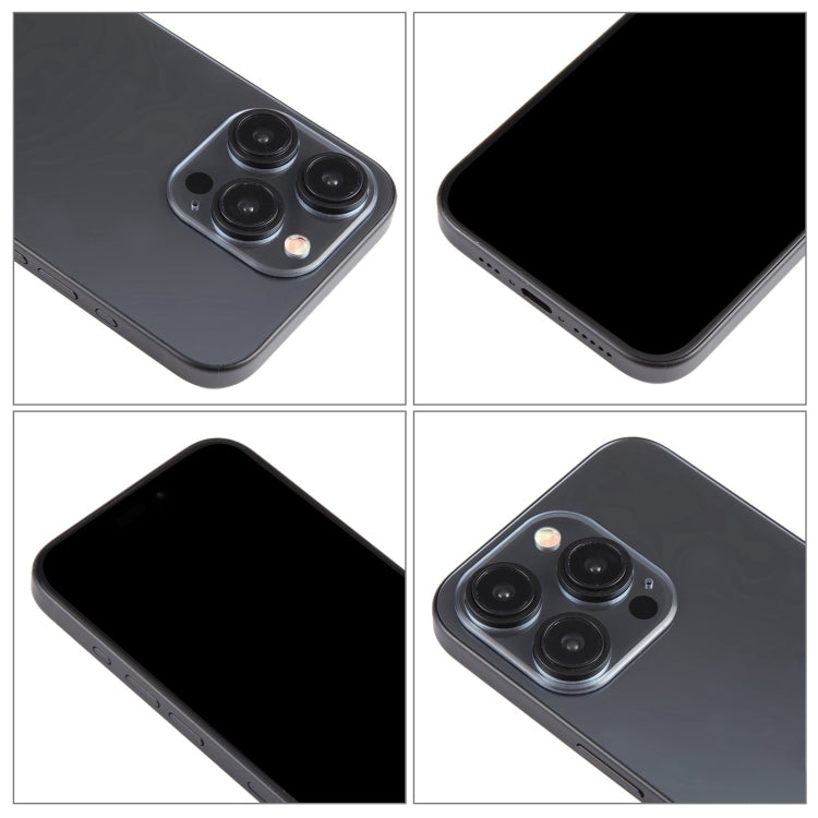 For iPhone 15 Pro Black Screen Non-Working Fake Dummy Display Model (Black)