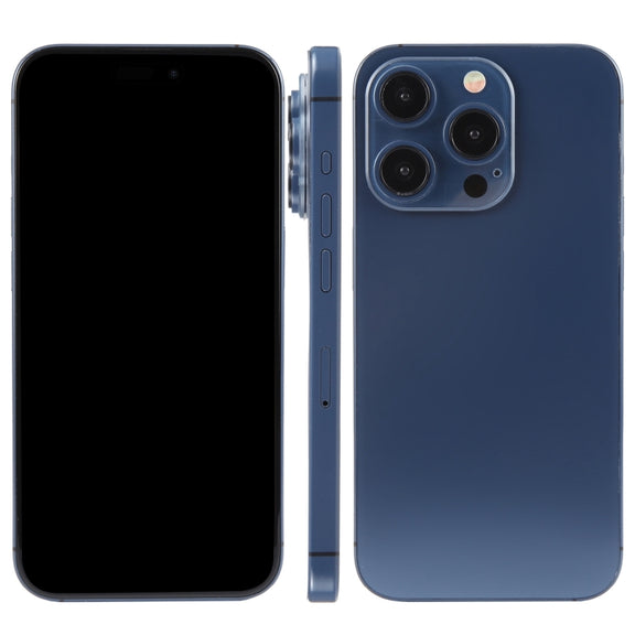 For iPhone 15 Pro Black Screen Non-Working Fake Dummy Display Model (Blue)