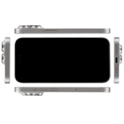 For iPhone 15 Pro Max Black Screen Non-Working Fake Dummy Display Model (Natural Titanium)