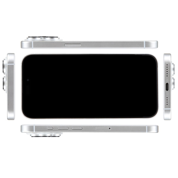 For iPhone 15 Pro Max Black Screen Non-Working Fake Dummy Display Model (White)