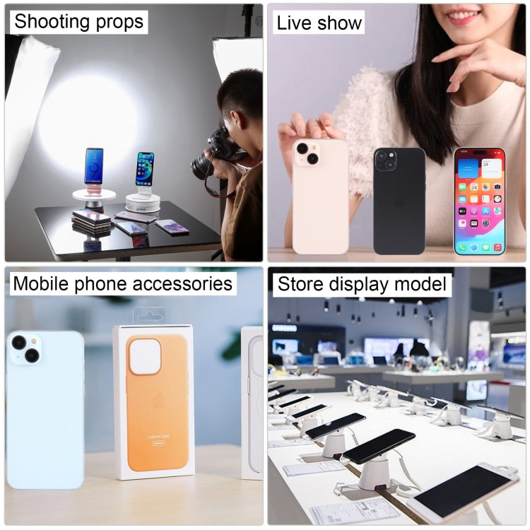 For iPhone 15 Color Screen Non-Working Fake Dummy Display Model (Yellow)