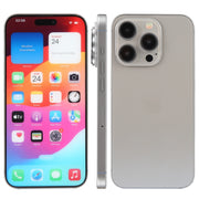 For iPhone 15 Pro Max Color Screen Non-Working Fake Dummy Display Model (Natural Titanium)