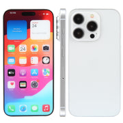 For iPhone 15 Pro Max Color Screen Non-Working Fake Dummy Display Model (White)