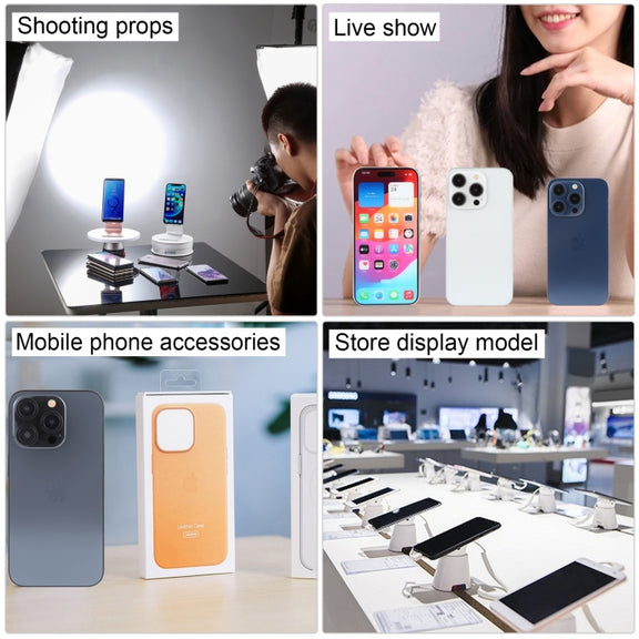 For iPhone 15 Pro Max Color Screen Non-Working Fake Dummy Display Model (Black)