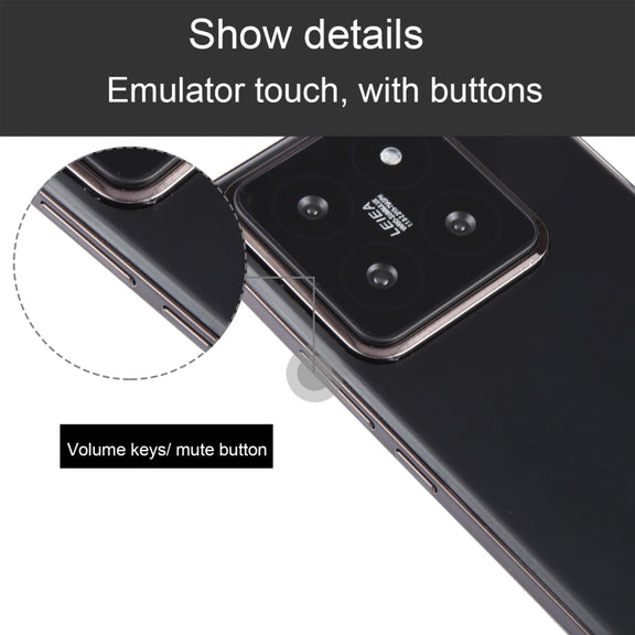 For Xiaomi 14 Pro Black Screen Non-Working Fake Dummy Display Model (Black)