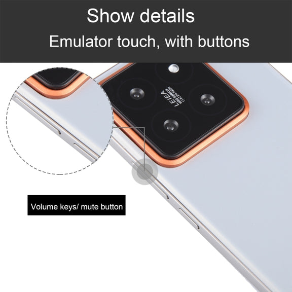 For Xiaomi 14 Pro Black Screen Non-Working Fake Dummy Display Model (Titanium Silver)