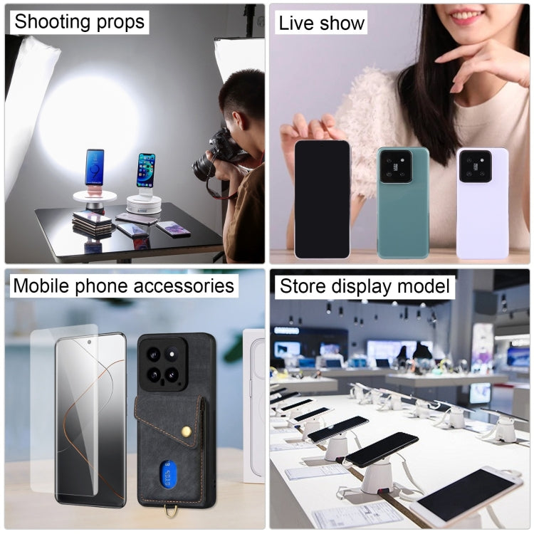 For Xiaomi 14 Pro Black Screen Non-Working Fake Dummy Display Model (Titanium Silver)