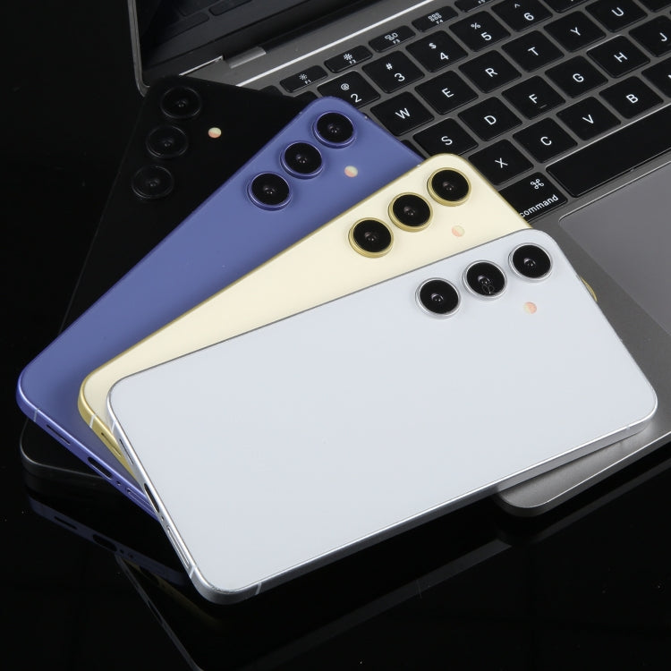 For Samsung Galaxy S24 5G Black Screen Non-Working Fake Dummy Display Model (Purple)
