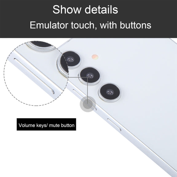 For Samsung Galaxy S24+ 5G Black Screen Non-Working Fake Dummy Display Model (Grey)