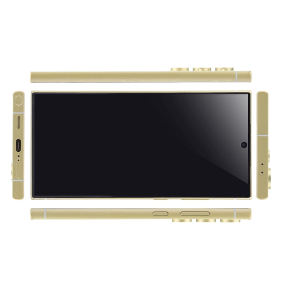 For Samsung Galaxy S24 Ultra 5G Black Screen Non-Working Fake Dummy Display Model (Yellow)