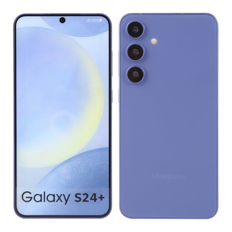 For Samsung Galaxy S24+ 5G Color Screen Non-Working Fake Dummy Display Model (Purple)