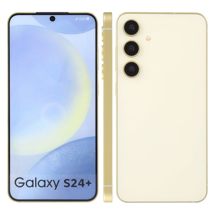 For Samsung Galaxy S24+ 5G Color Screen Non-Working Fake Dummy Display Model (Yellow)