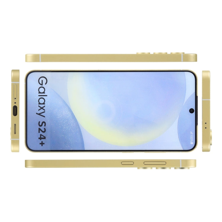 For Samsung Galaxy S24+ 5G Color Screen Non-Working Fake Dummy Display Model (Yellow)