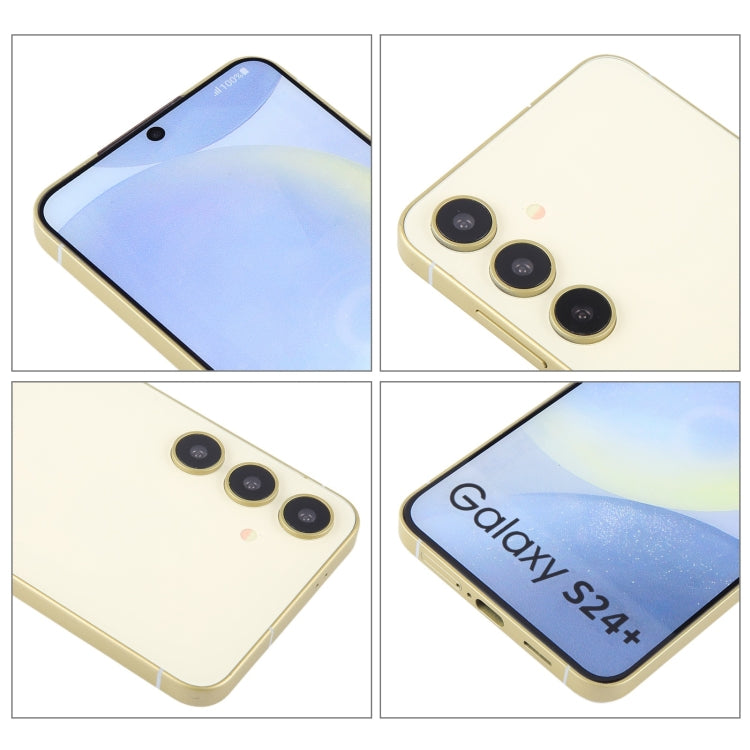 For Samsung Galaxy S24+ 5G Color Screen Non-Working Fake Dummy Display Model (Yellow)