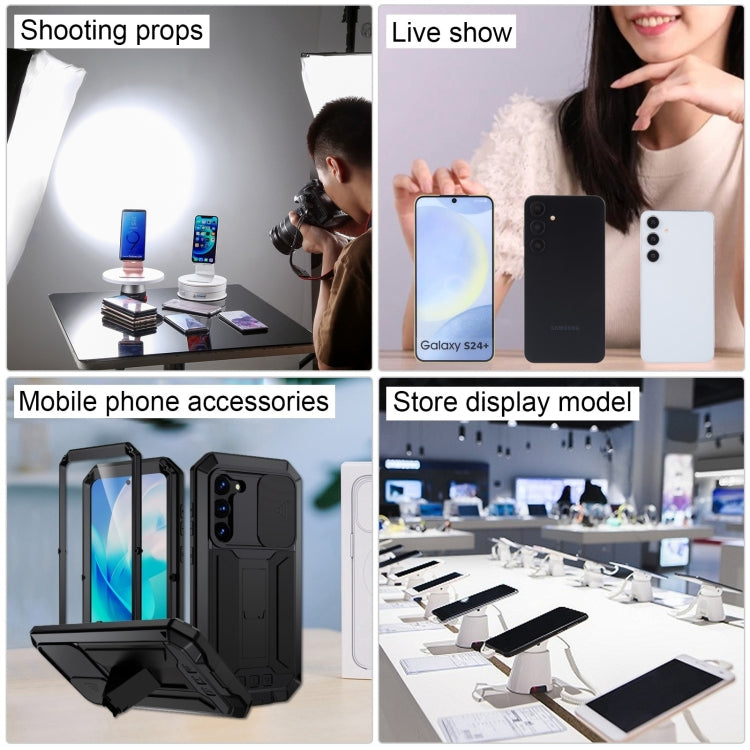 For Samsung Galaxy S24+ 5G Color Screen Non-Working Fake Dummy Display Model (Black)