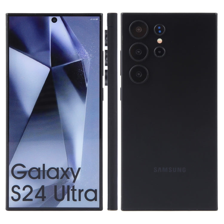 For Samsung Galaxy S24 Ultra 5G Color Screen Non-Working Fake Dummy Display Model (Black)