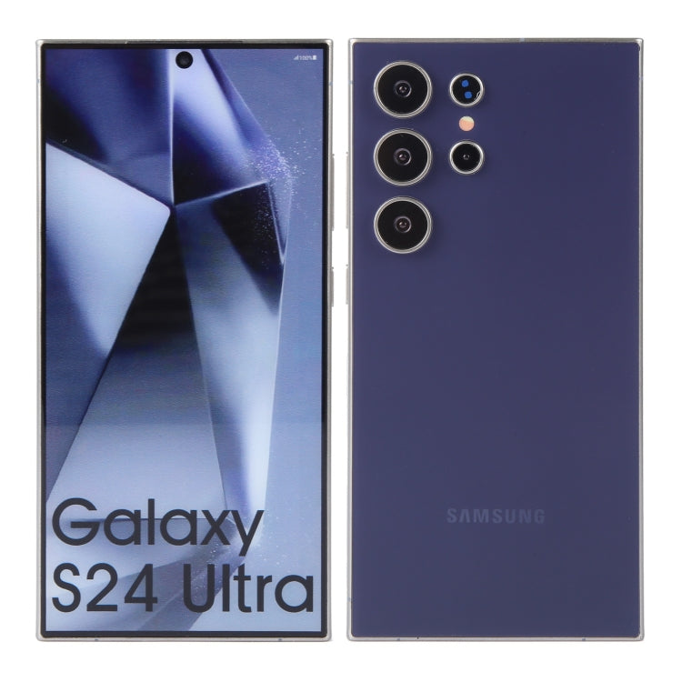 For Samsung Galaxy S24 Ultra 5G Color Screen Non-Working Fake Dummy Display Model (Purple)