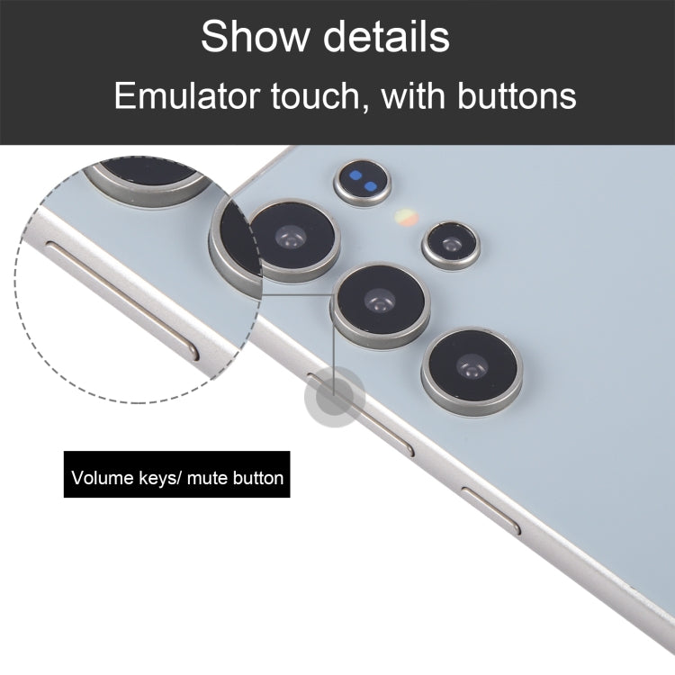 For Samsung Galaxy S24 Ultra 5G Color Screen Non-Working Fake Dummy Display Model (Grey)